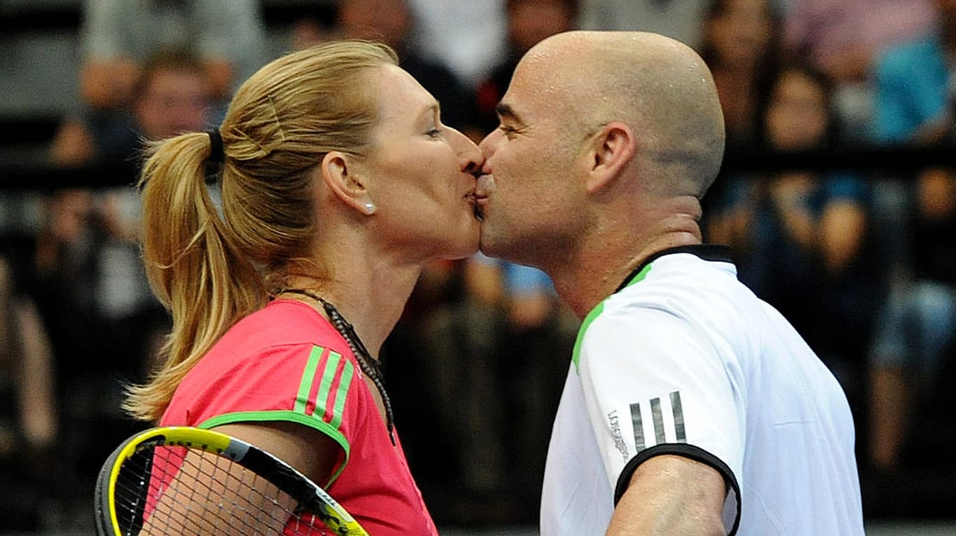 Steffi Graf und André Agassi sind bei den Deutschen sehr beliebt.