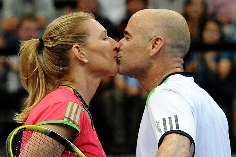 Steffi Graf und André Agassi sind bei den Deutschen sehr beliebt.