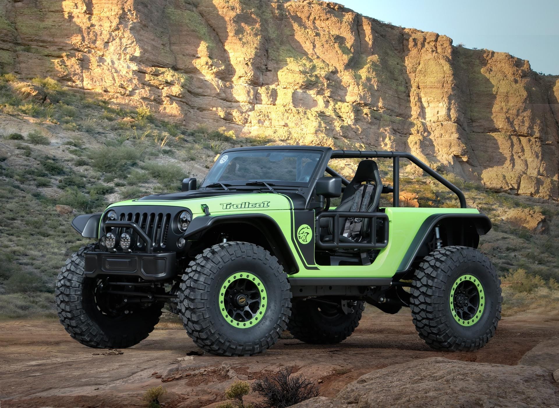 "Jeep Easter Safari": Die spektakulärste Studie dieses Jahres dürfte der Trailcat sein.