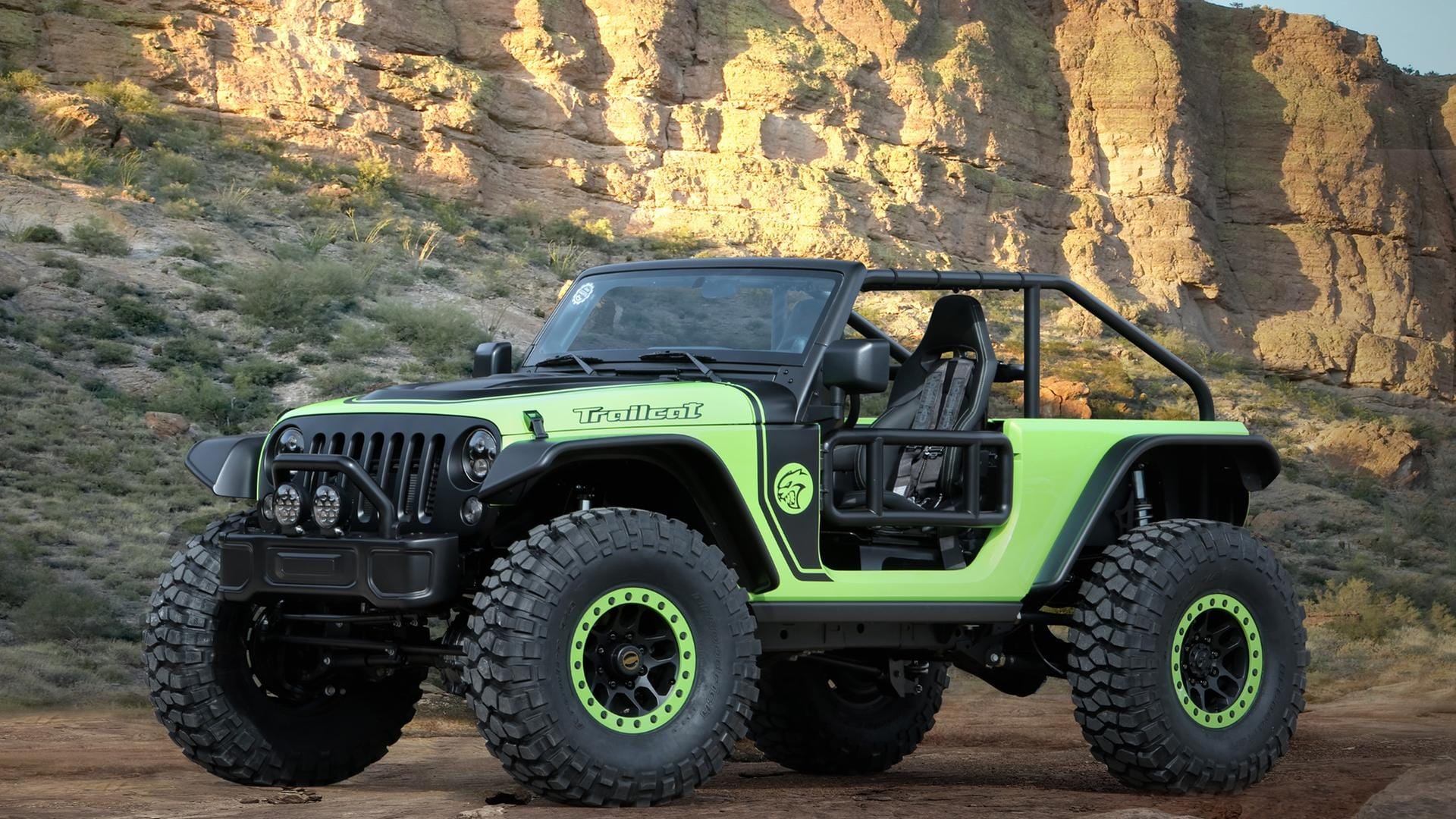 "Jeep Easter Safari": Die spektakulärste Studie dieses Jahres dürfte der Trailcat sein.