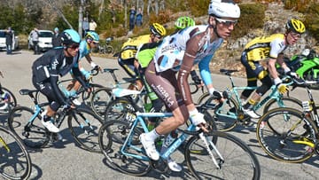 Französischer Hoffnungsträger: Romain Bardet, Etappensieger bei der Tour 2015, ist einer der Kapitäne beim Team Ag2R aus Frankreich.