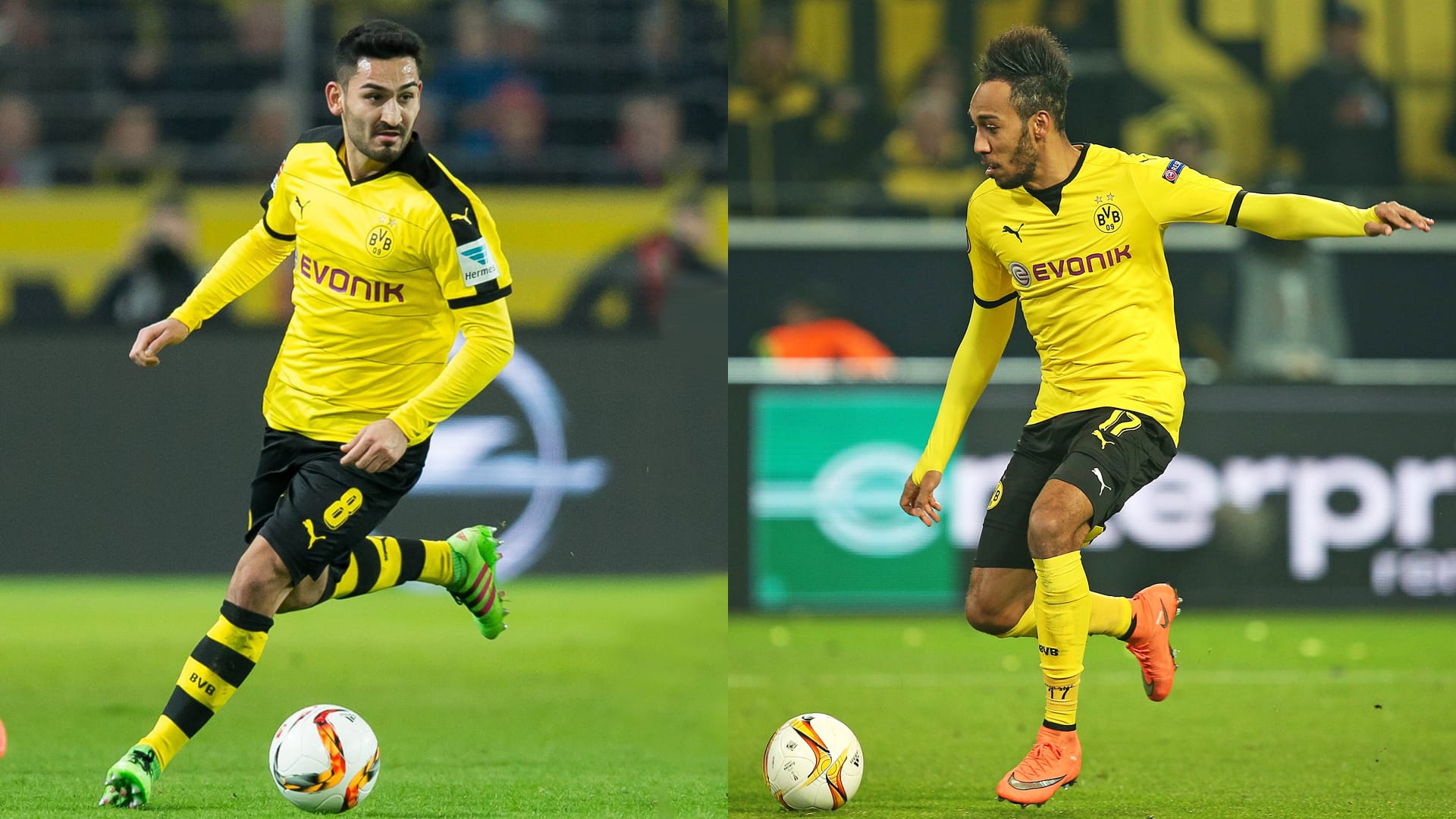 Ilkay Gündogan (li.) und Pierre-Emerick Aubameyang sind begehrt.