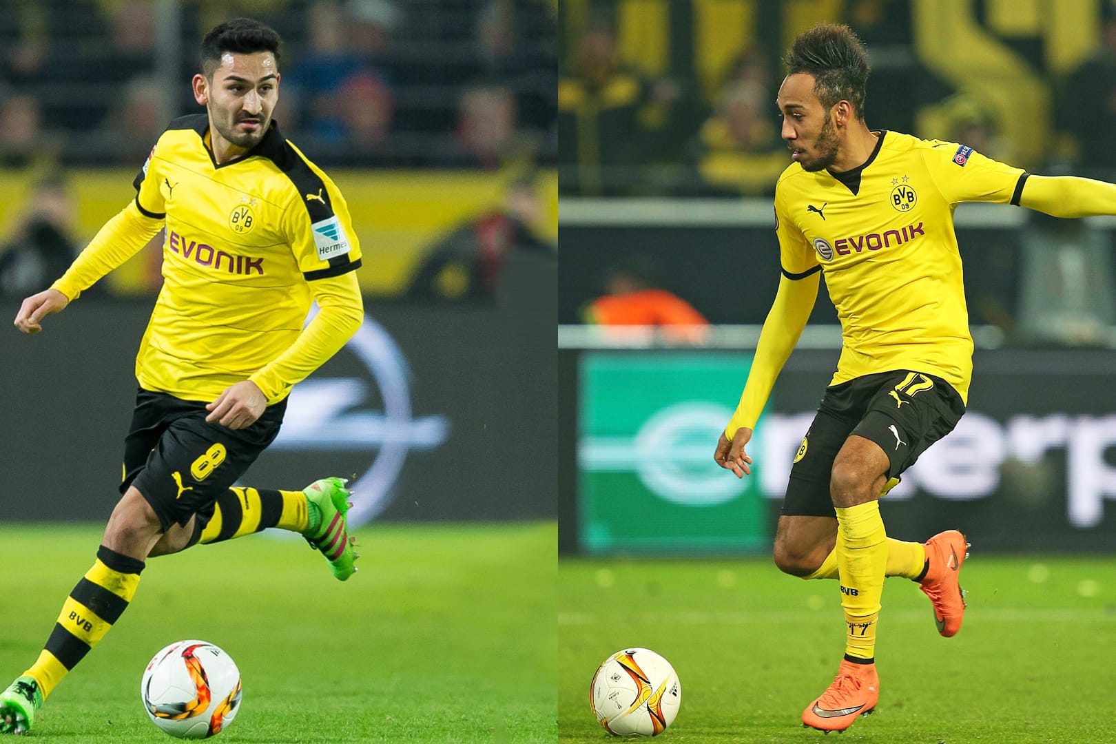 Ilkay Gündogan (li.) und Pierre-Emerick Aubameyang sind begehrt.