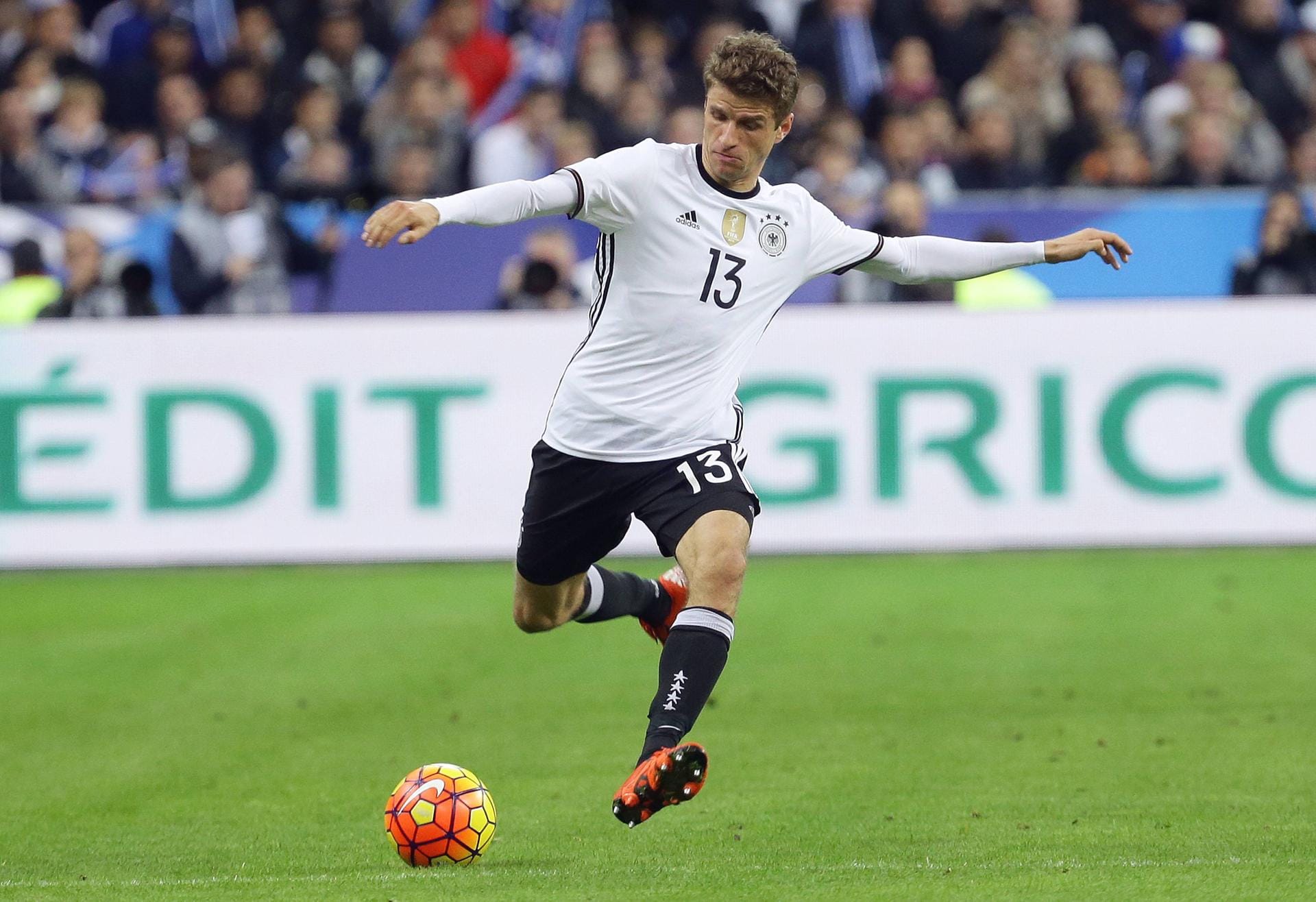 Deutschland gehört als Weltmeister zu den Top-Favoriten bei der EM 2016 in Frankreich. Einer der Schlüsselspieler der DFB-Auswahl ist dabei Thomas Müller, der sein viertes großes Turnier spielt.