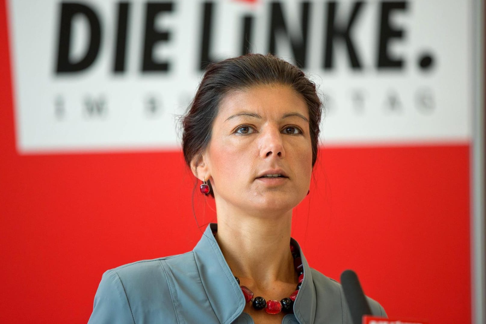 Sahra Wagenknecht kann mit dem Abschneiden ihrer Partei bei den Landtagswahlen nicht zufrieden sein.