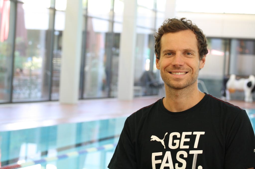 Auch für Schwimmer gibt es Personal-Trainer – wie den ehemaligen Schwimm-Profi Jan Wolfgarten.