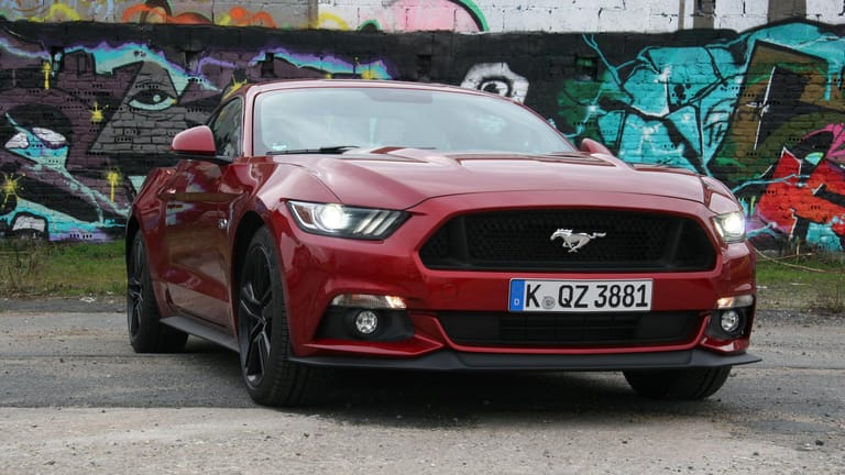 Kommt in Deutschland gut an - Ford Mustang.