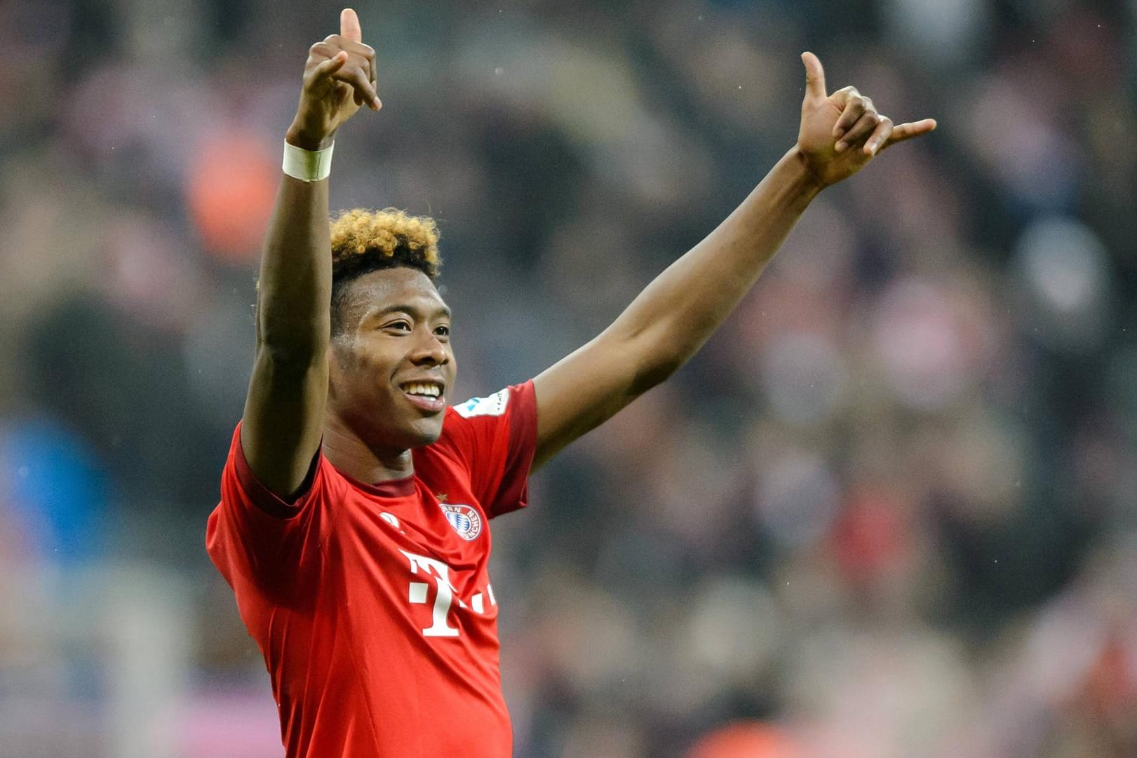 David Alaba wird auch künftig im Trikot des FC Bayern auflaufen.