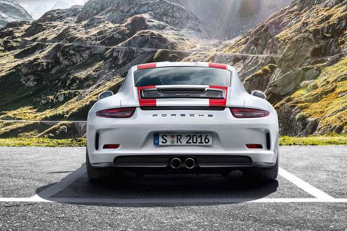 Um 200.000 Euro kostet ein gut ausgestatteter 911 R. Der Basispreis liegt bei fast 190.000 Euro.