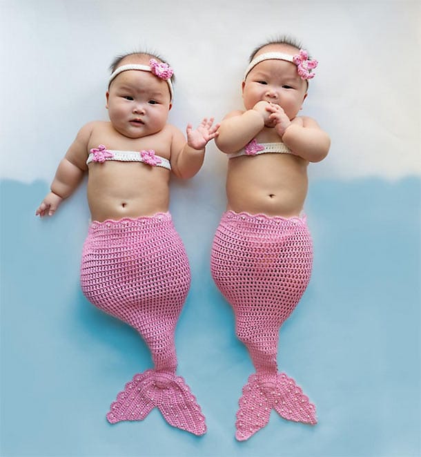 Das Meerjungfrauen-Kostüm gefällt den Instagram-Fans am allerbesten.