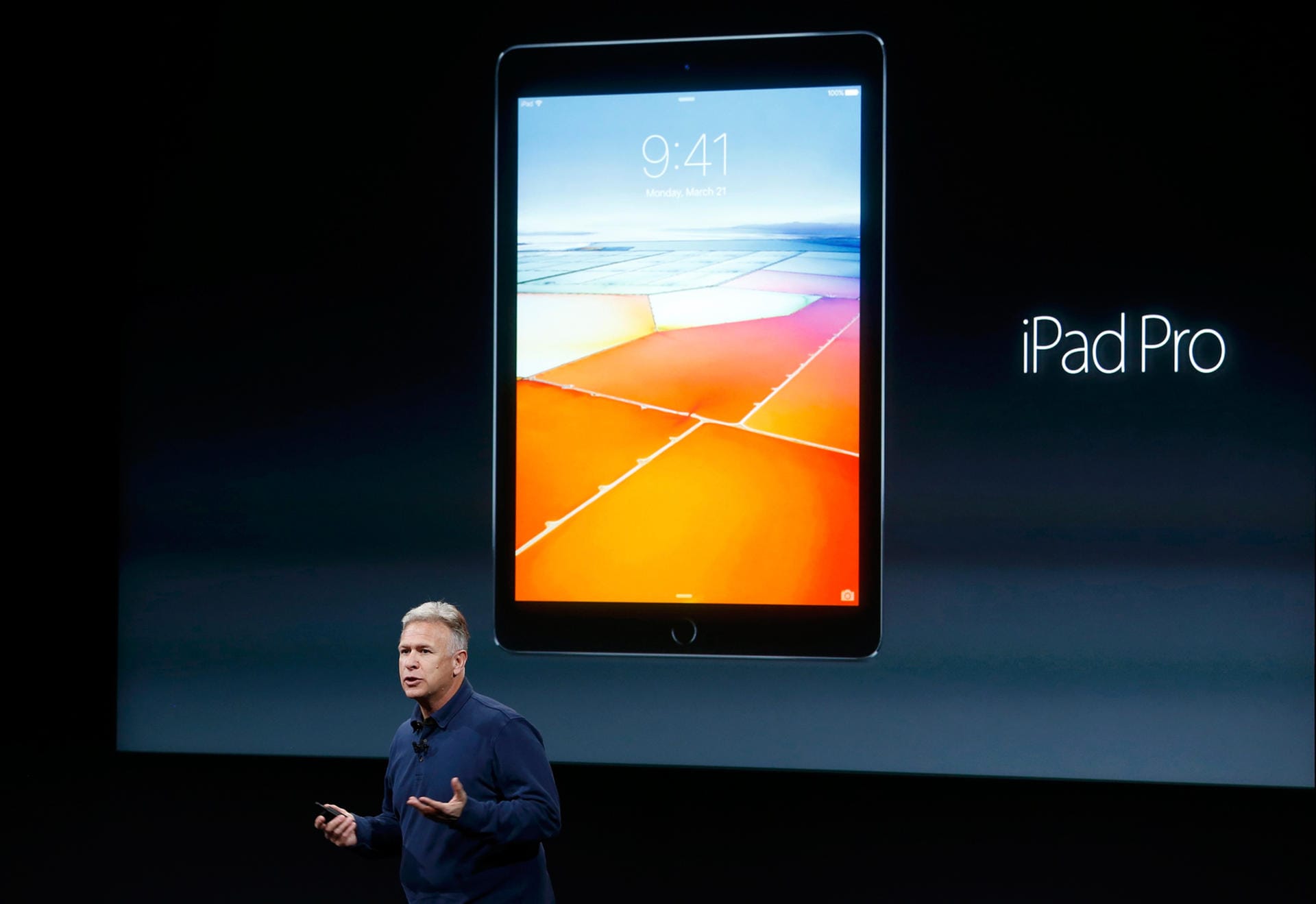 Das neue 9,7-Zoll große Tablet hört auf den Namen iPad Pro.