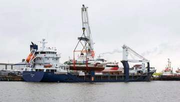 Der Seenotrettungskreuzer "Minden", den die DGzRS 2014 außer Dienst gestellt hat, wurde vom neuen Eigner zur Verfügung gestellt.