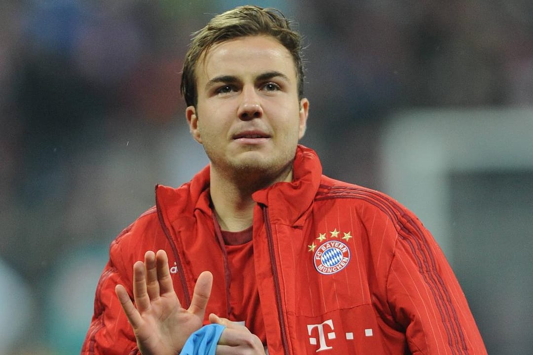 Mario Götze steht beim FC Bayern noch bis zum Sommer 2017 unter Vertrag.
