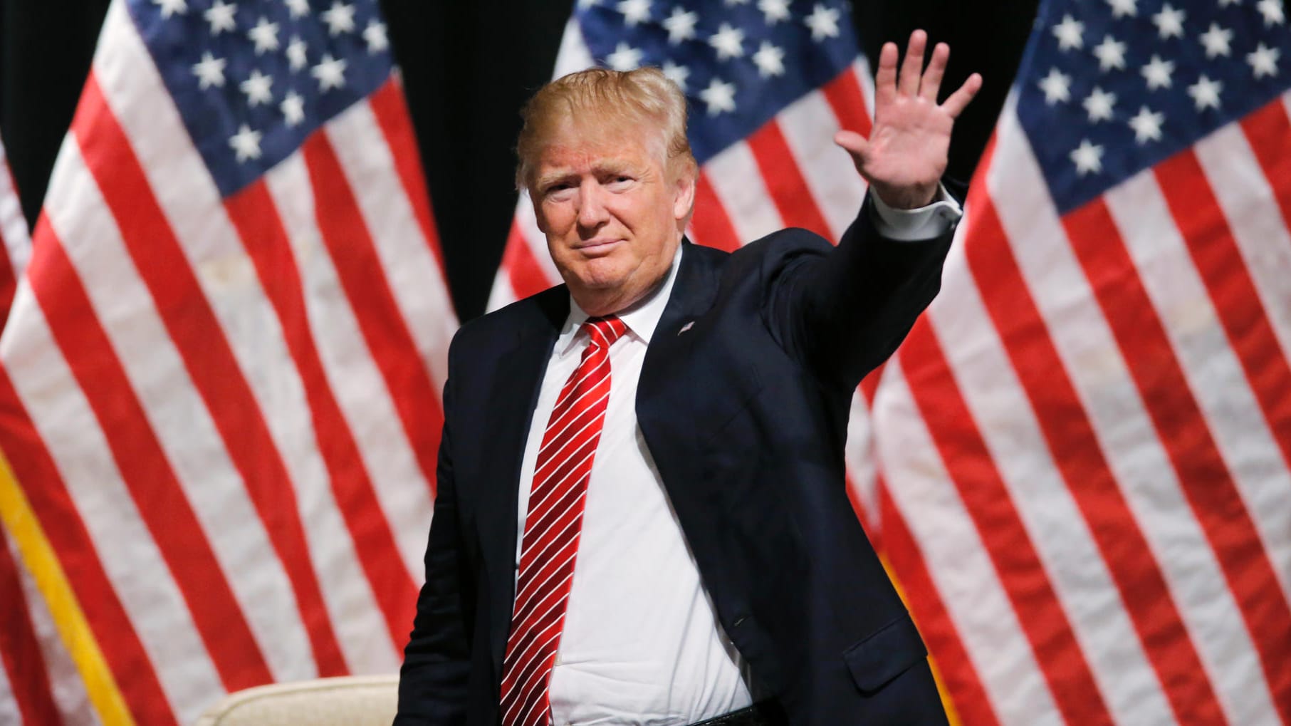 Donald Trump ist zuversichtlich, dass er der republikanische Präsidentschaftskandidat wird.