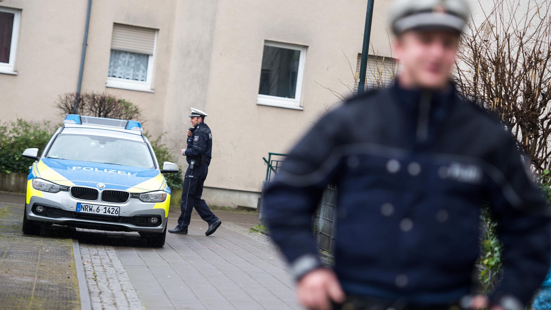 Razzia gegen Salafisten in Düsseldorf.