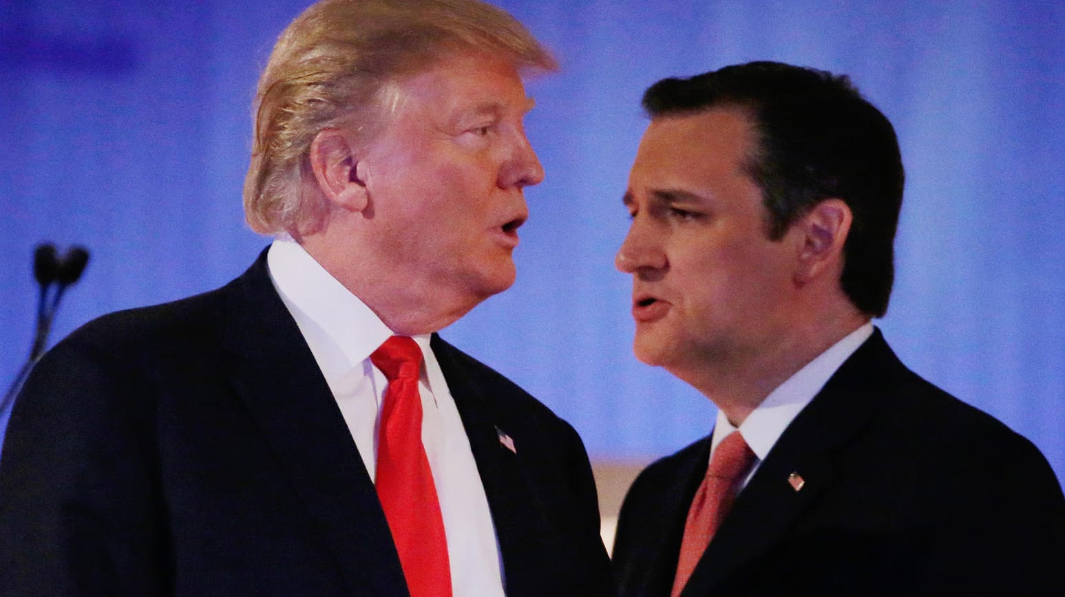 Donald Trump und Ted Cruz: Freunde werden die beiden US-Republikaner sicher nicht mehr.