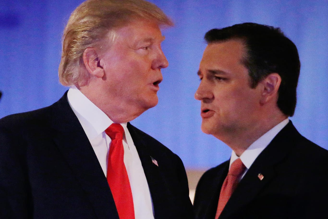 Donald Trump und Ted Cruz: Freunde werden die beiden US-Republikaner sicher nicht mehr.