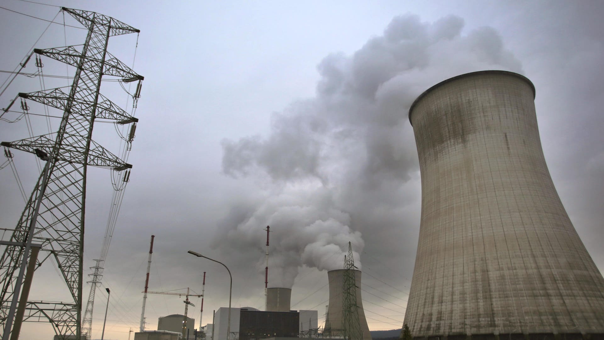 Das Atomkraftwerk Tihange in Belgien.