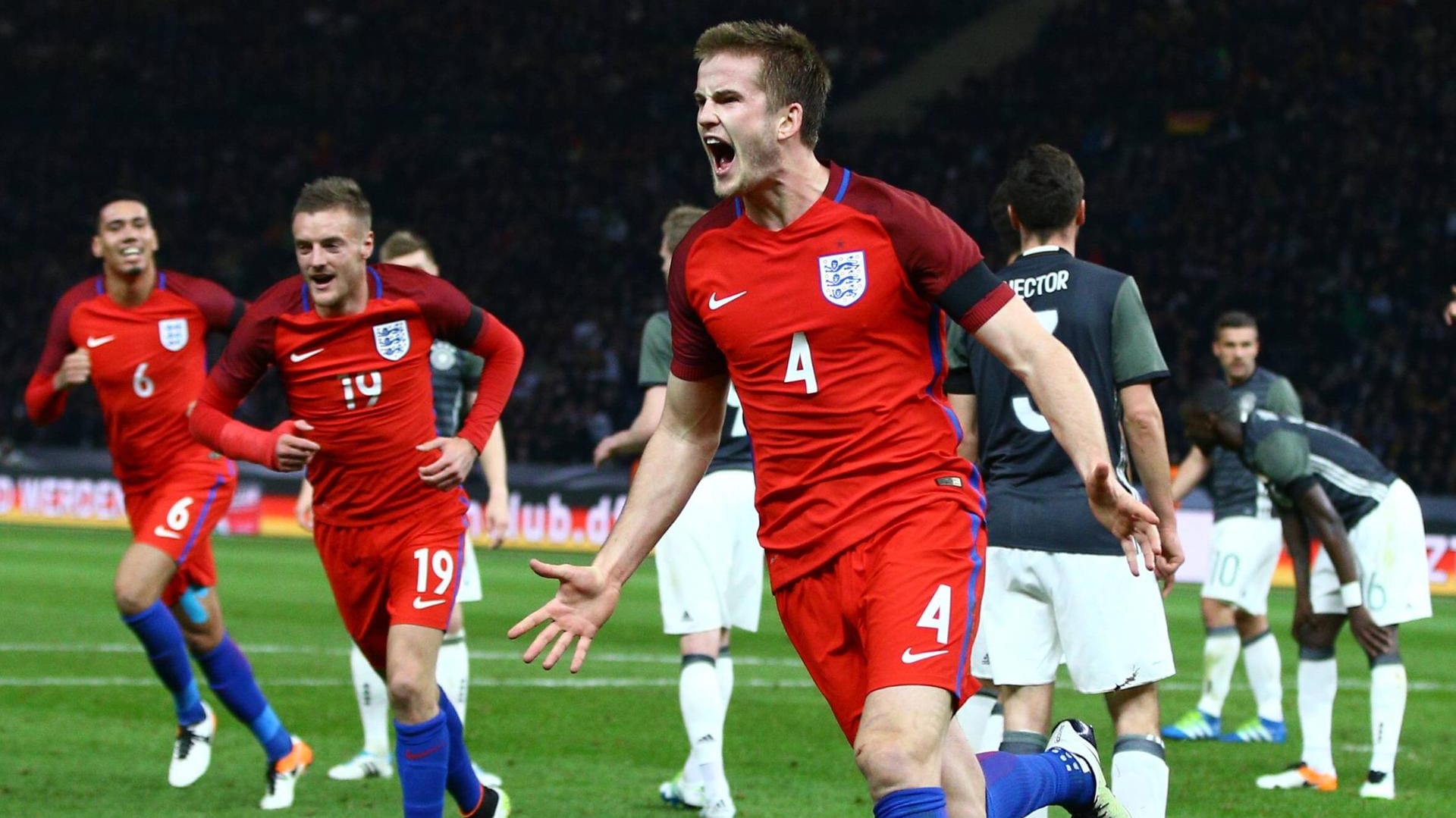 Eric Dier erzielte in der Nachspielzeit den Siegtreffer für England.