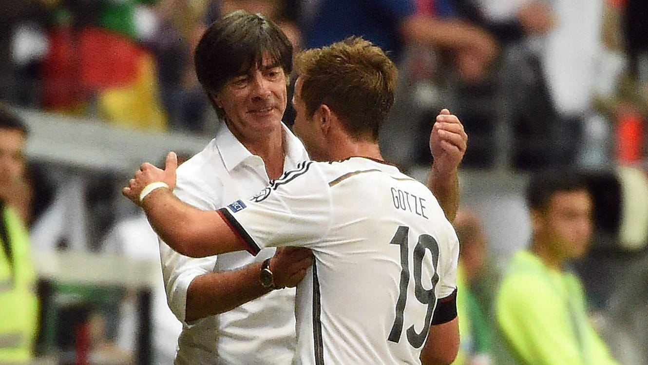 Joachim Löw lässt Mario Götze gegen Italien von Beginn an spielen.