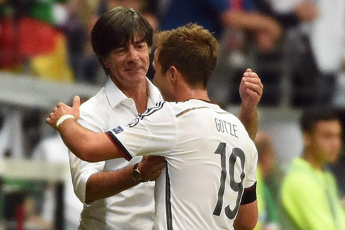 Joachim Löw lässt Mario Götze gegen Italien von Beginn an spielen.