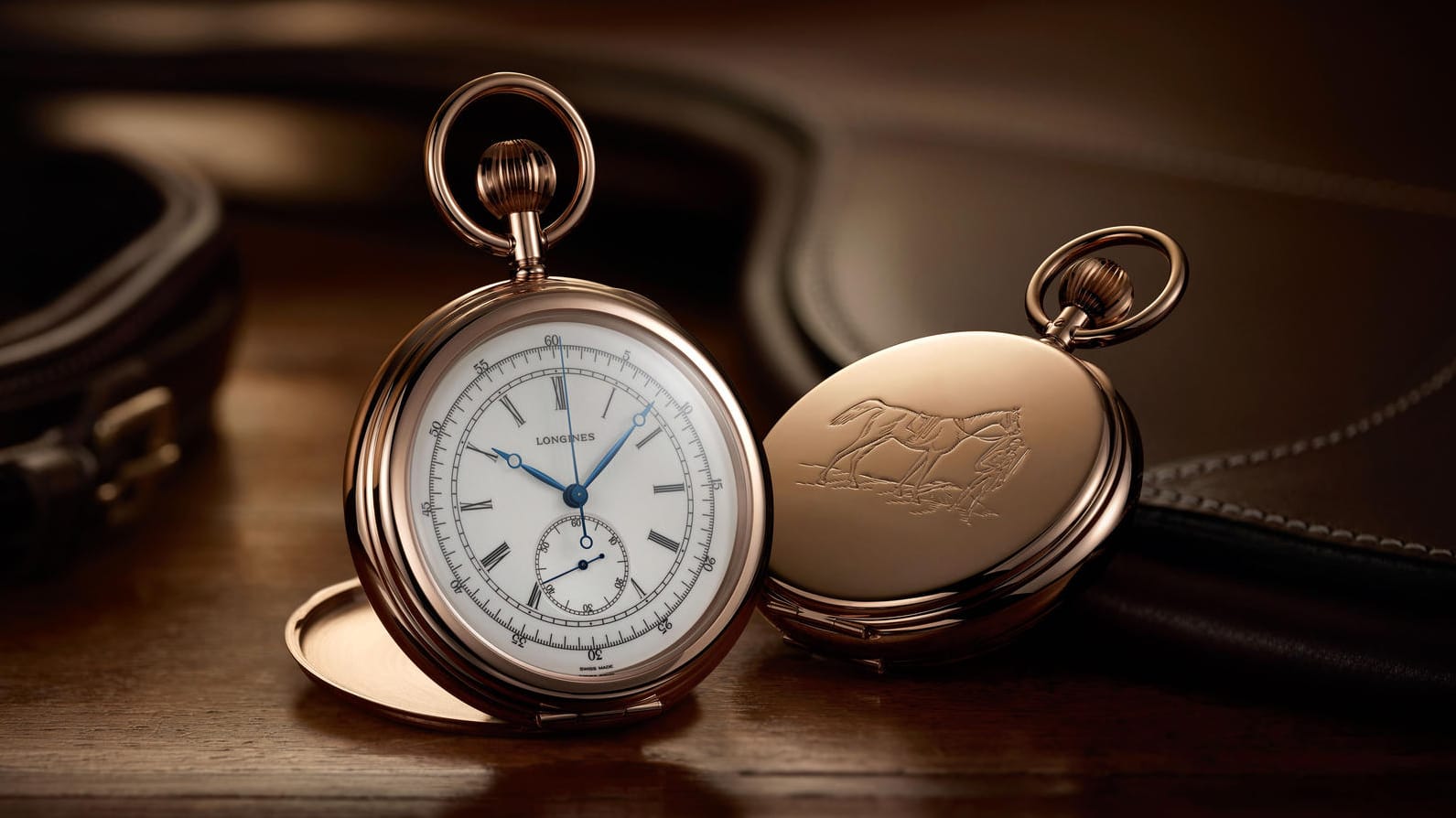 Longines Equestrian Pocket Watch Jockey 1878