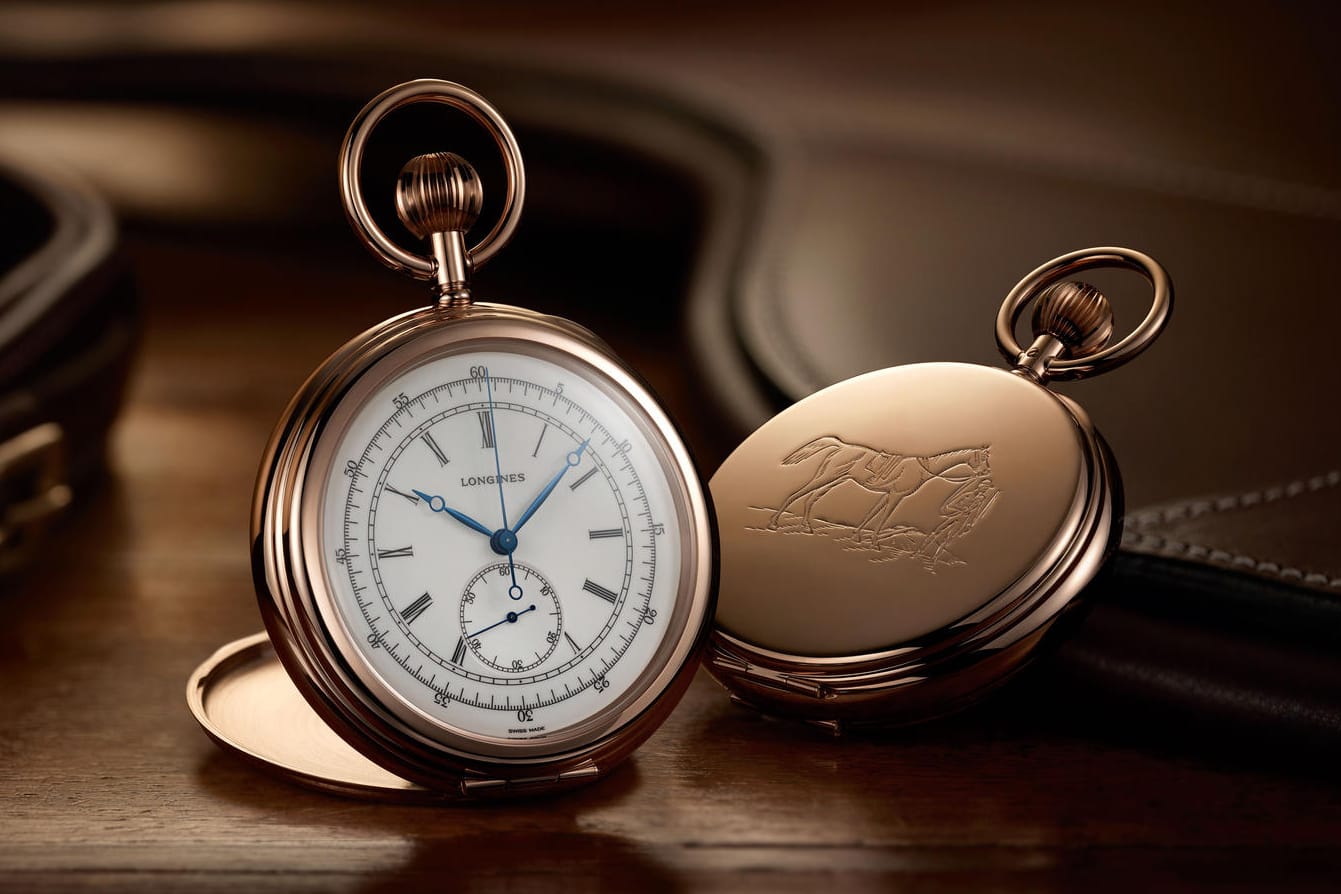 Longines Equestrian Pocket Watch Jockey 1878