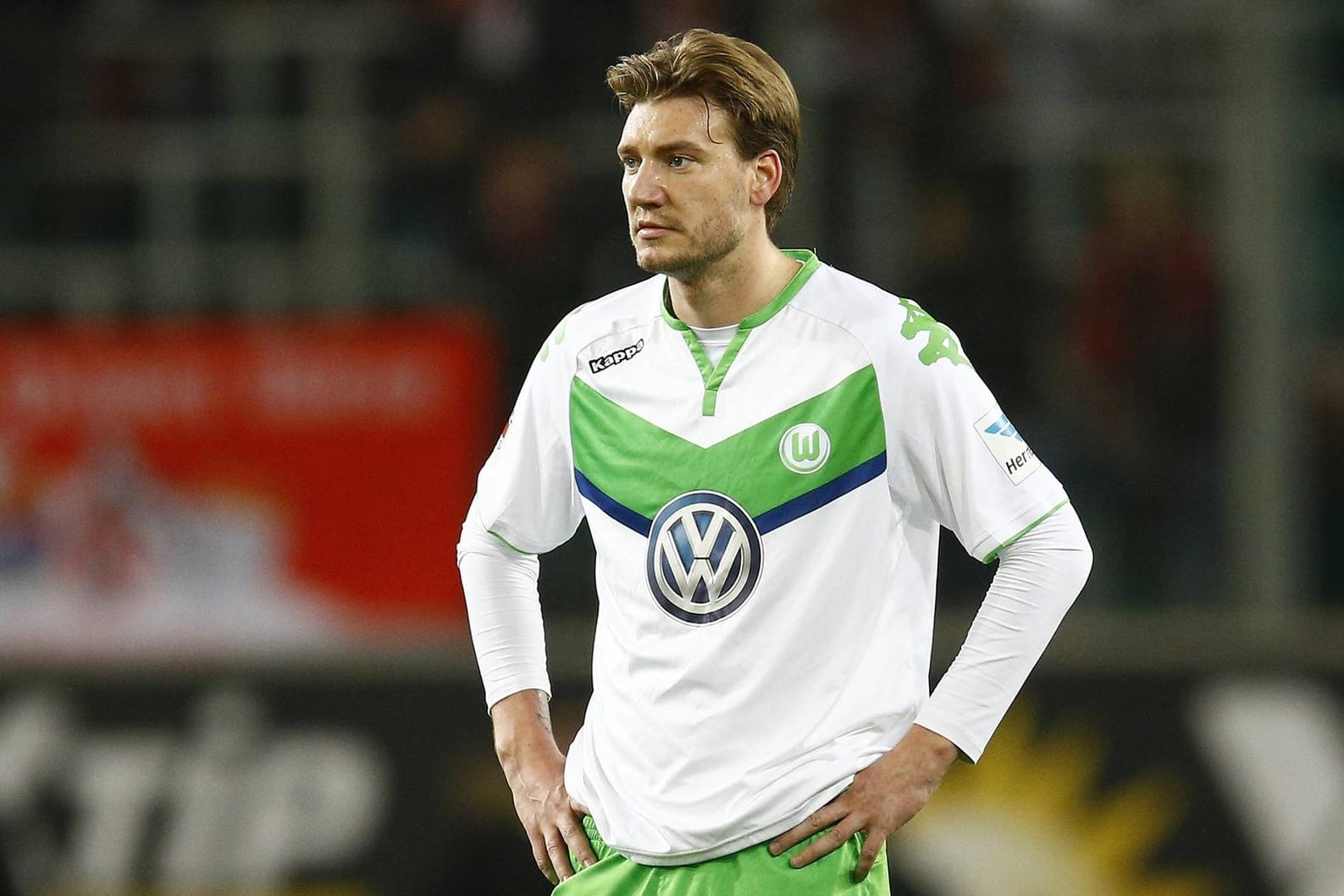 Ende einer unglücklichen Liaison: Nicklas Bendtner im Trikot des VfL Wolfsburg.
