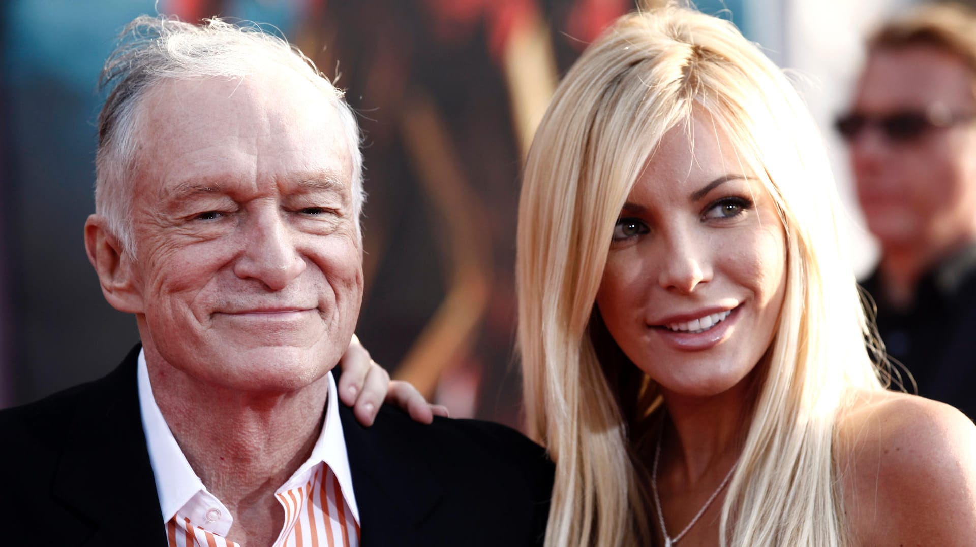 Hugh Hefner mit seiner dritten Ehefrau Crystal Harris.