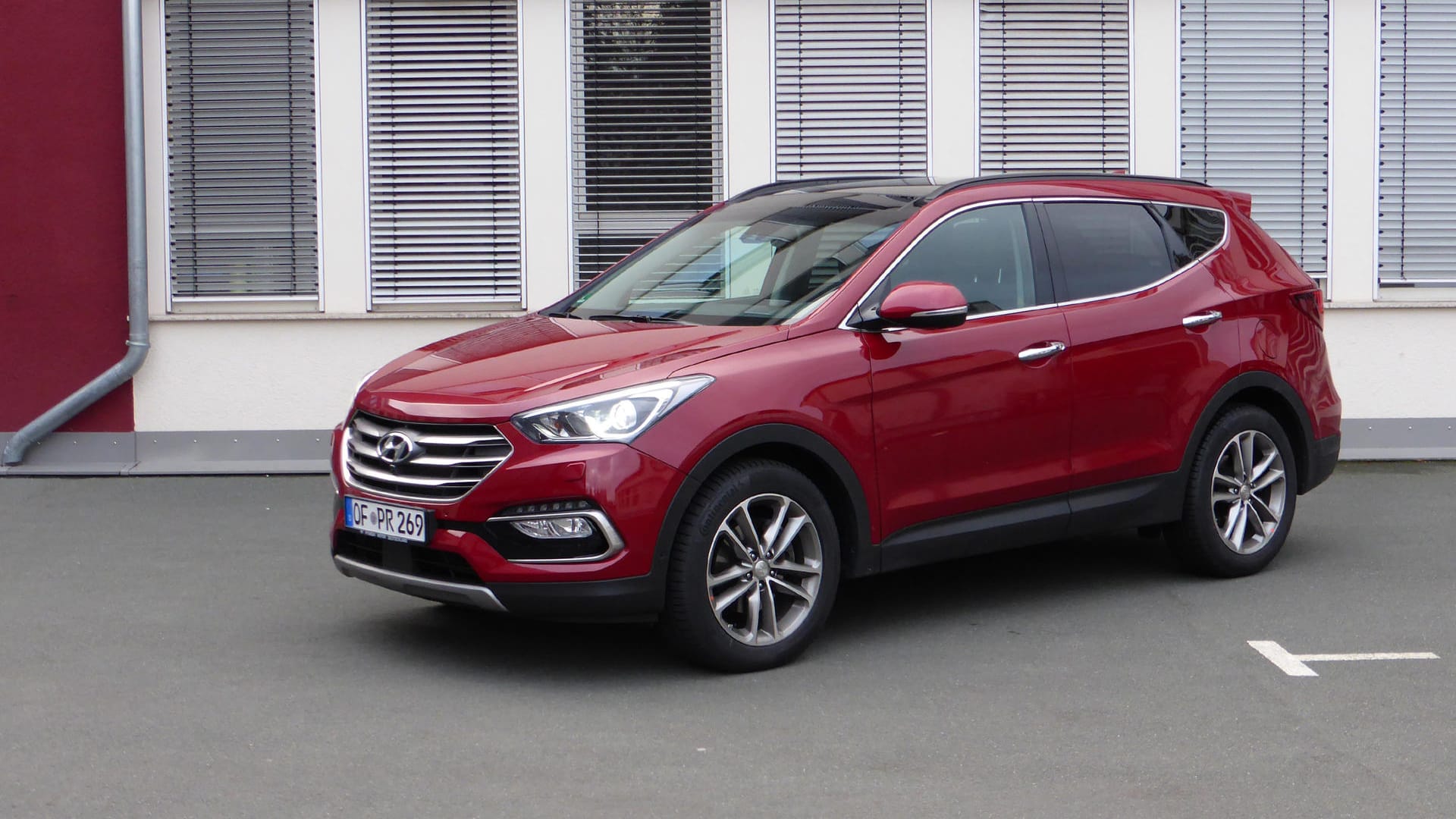 Außenansicht des Hyundai Santa Fe