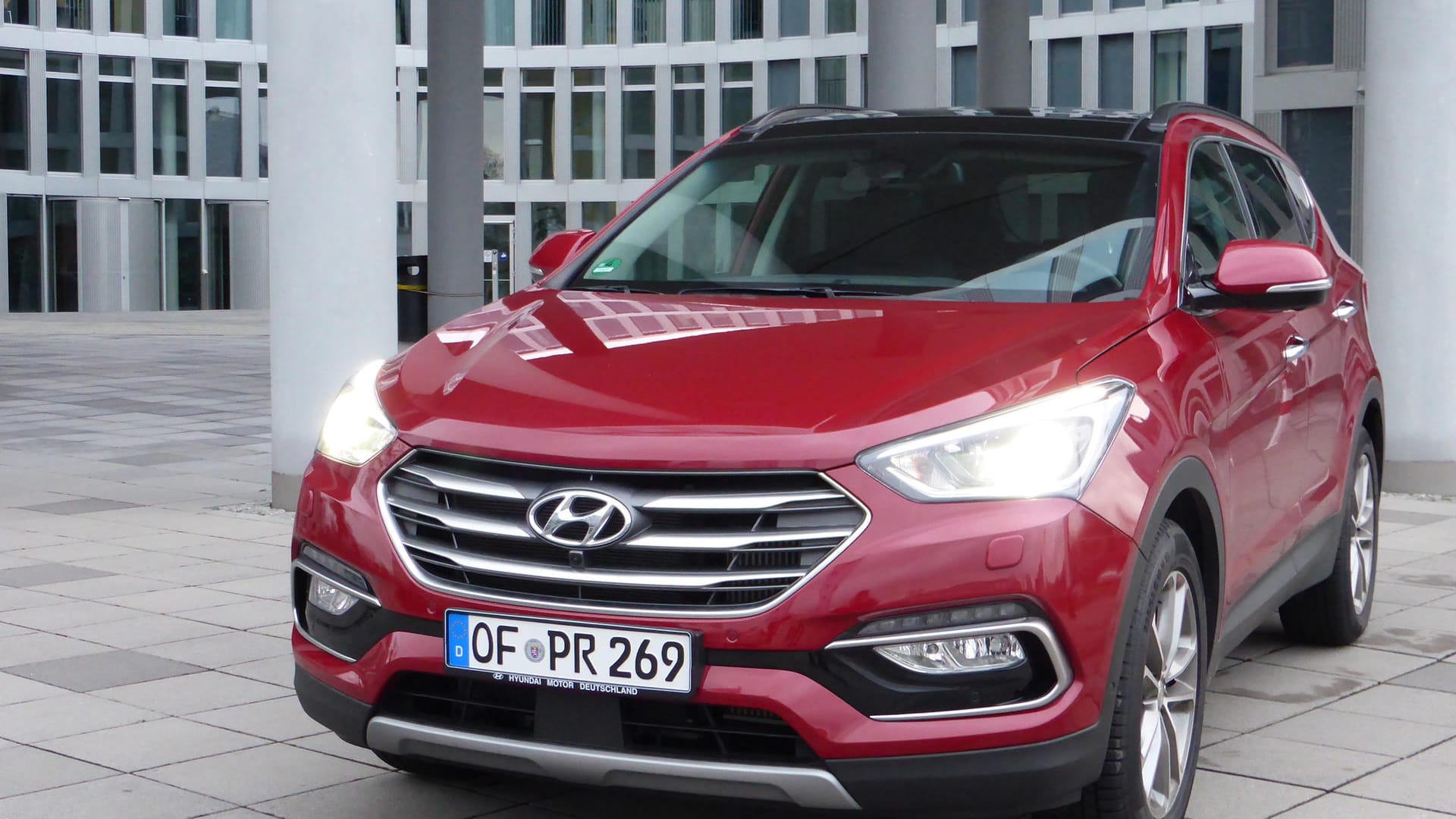 Der Hyundai "Santa Fe" im Autotest