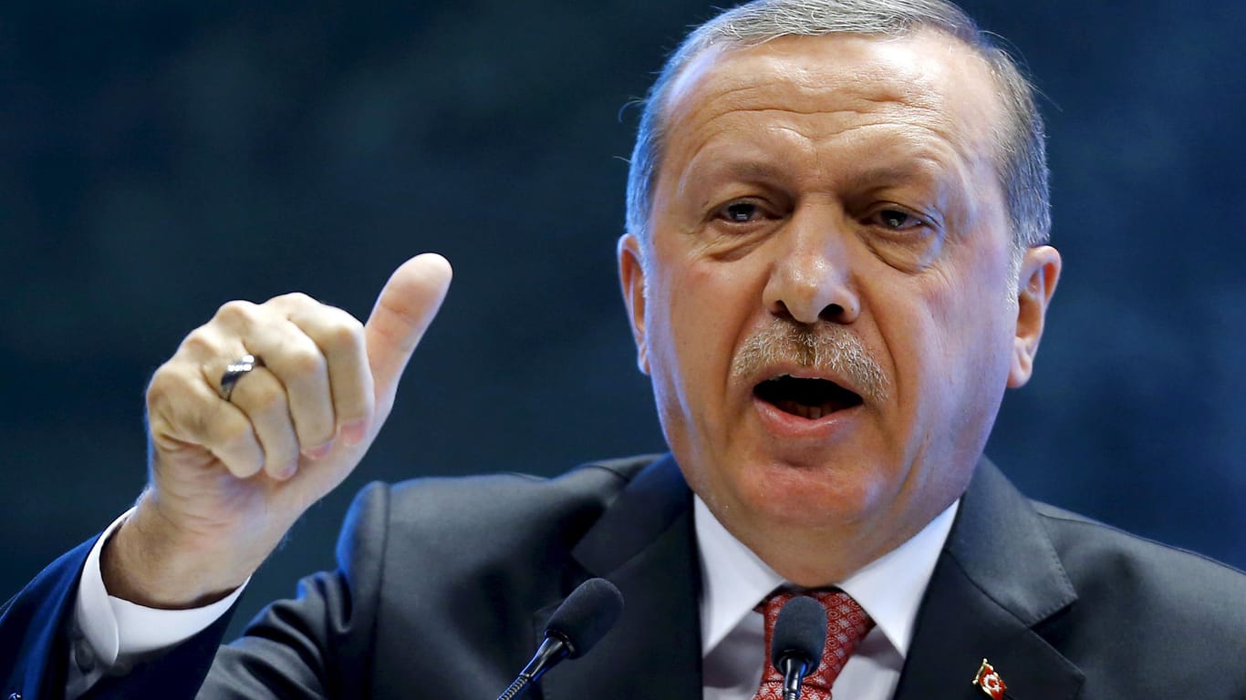 Der türkische Präsident Recep Tayyip Erdogan will gegen Anhänger der PKK durchgreifen.
