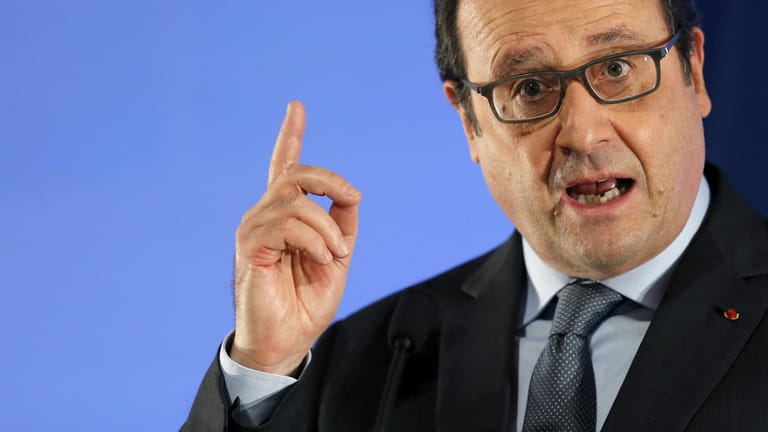 Francois Hollande fordert von Deutschland eine gemeinsame Kraftanstrengung bei Auslandseinsätzen.