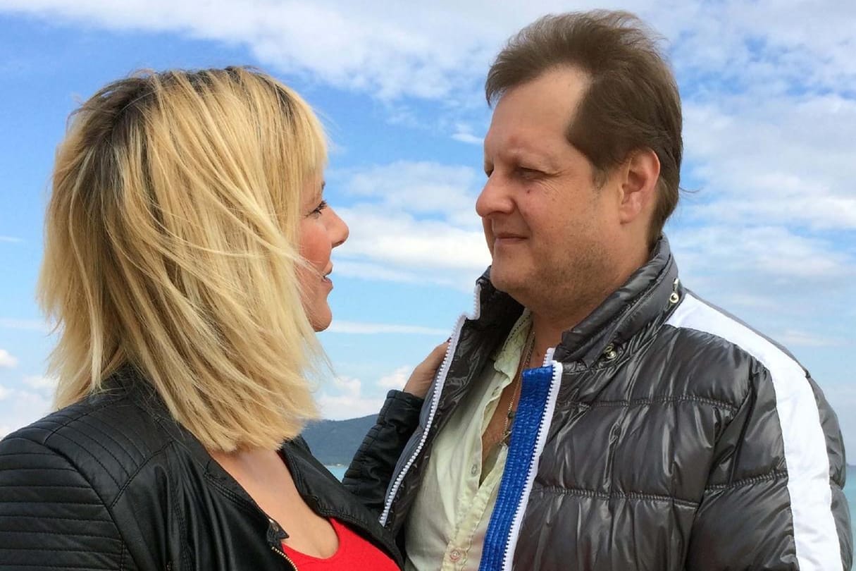 Jens Büchner und seine Freundin Daniela.