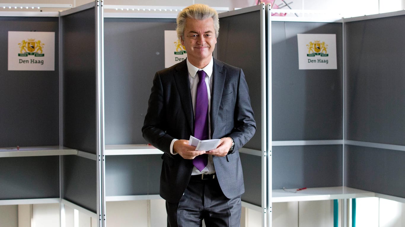 Der niederländische Rechtspopulist Geert Wilders begrüßt die Ablehnung gegen das Abkommen mit der Ukraine.