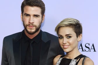 Da waren sie noch verlobt: Liam Hemsworth und Miley Cyrus im August 2013.