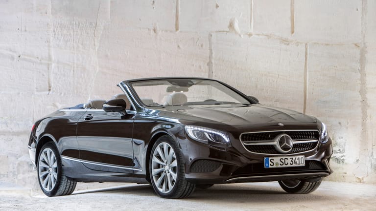 Offener Luxus: Die Mercedes S-Klasse als Cabrio.