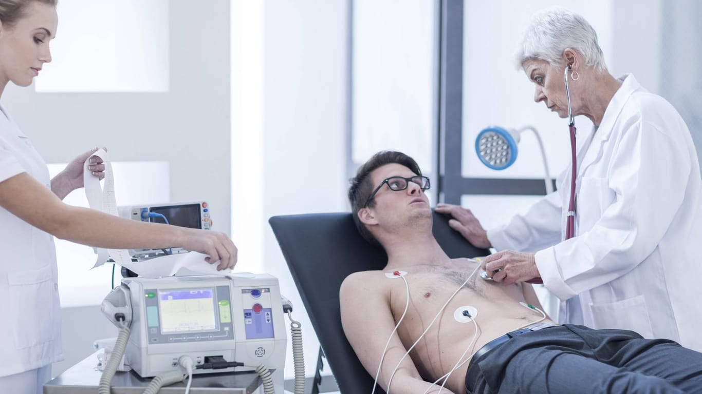 Ein Langzeit-EKG gibt Aufschluss über mögliche Herzkrankheiten.