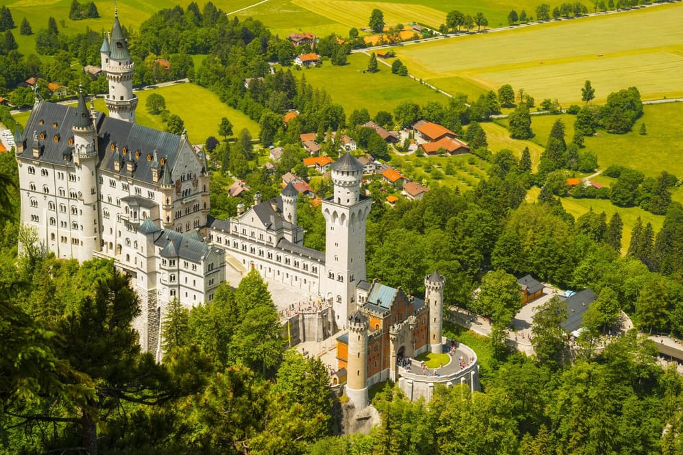 International beliebt: Schloss Neuschwanstein wird jährlich von 1,4 Millionen Menschen besucht.