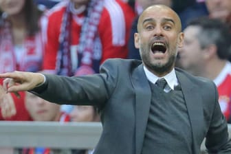 Cheftrainer Pep Guardiola verlässt die Bayern am Saisonende in Richtung Manchester City.