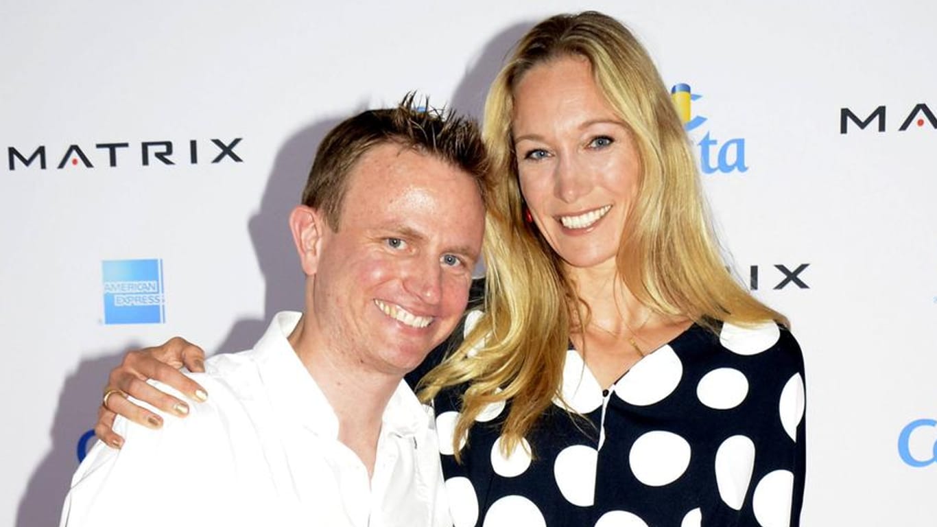 Christine Theiss mit Ehemann Hans im Sommer 2015 beim Münchener Filmfest.