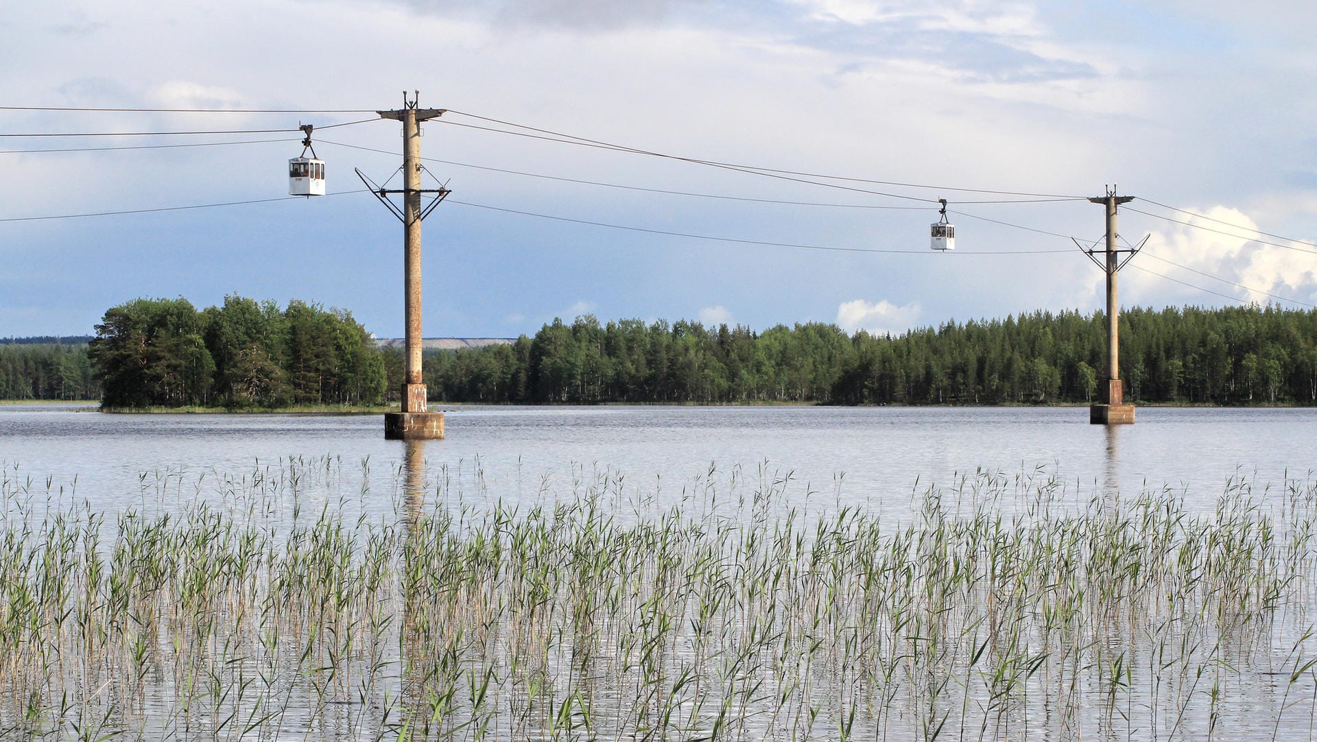 Die Linbana in Schweden ist die längste Personenseilbahn der Welt.