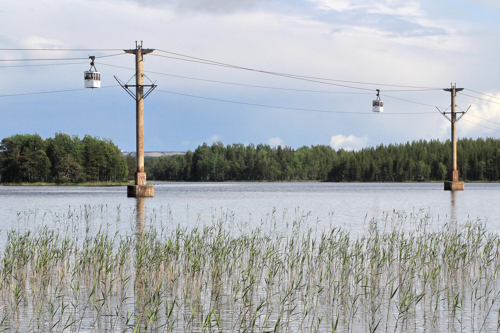 Die Linbana in Schweden ist die längste Personenseilbahn der Welt.