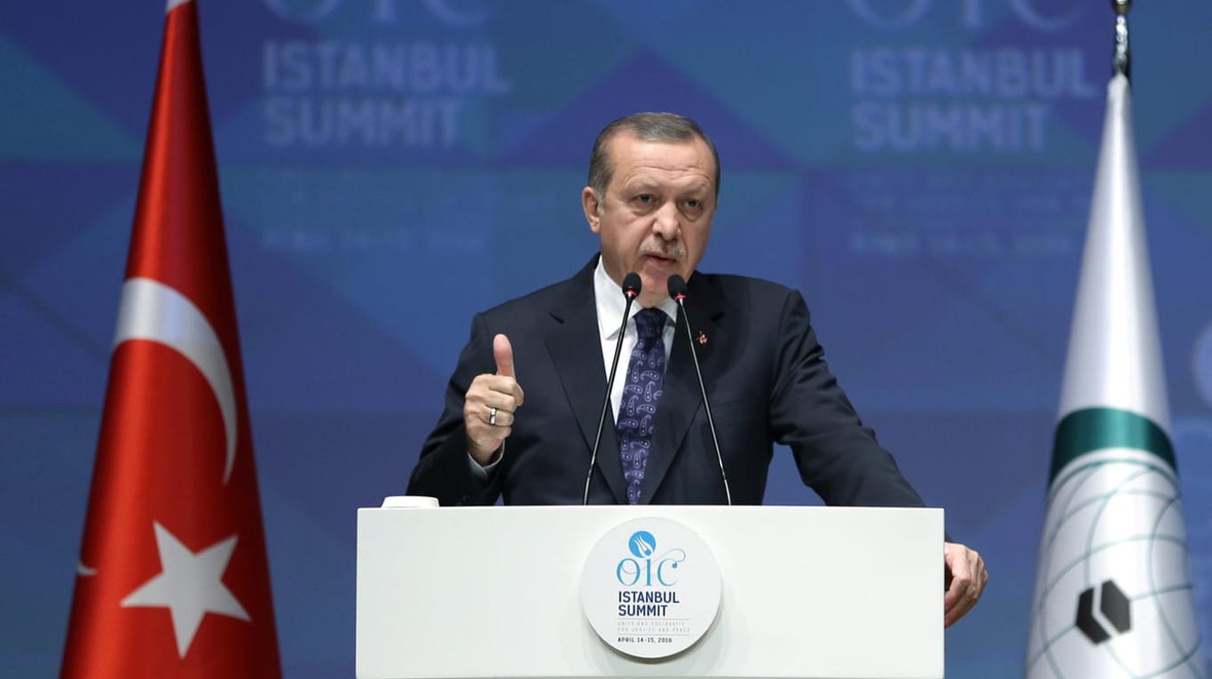 Der türkische Präsident Erdogan will Kritik wegen Demokratiedefiziten seines Landes nicht hören.