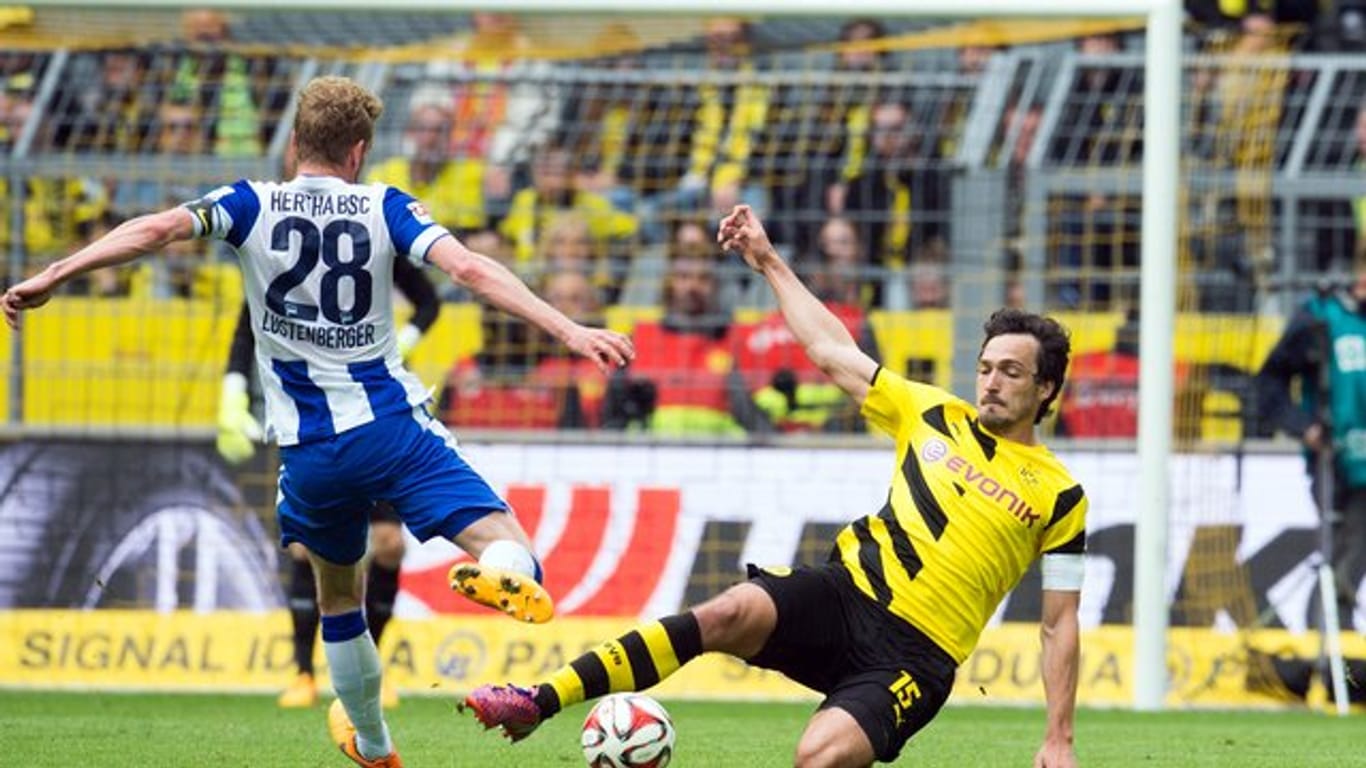 Hertha BSC will im Halbfinale Borussia Dortmund überrumpeln.