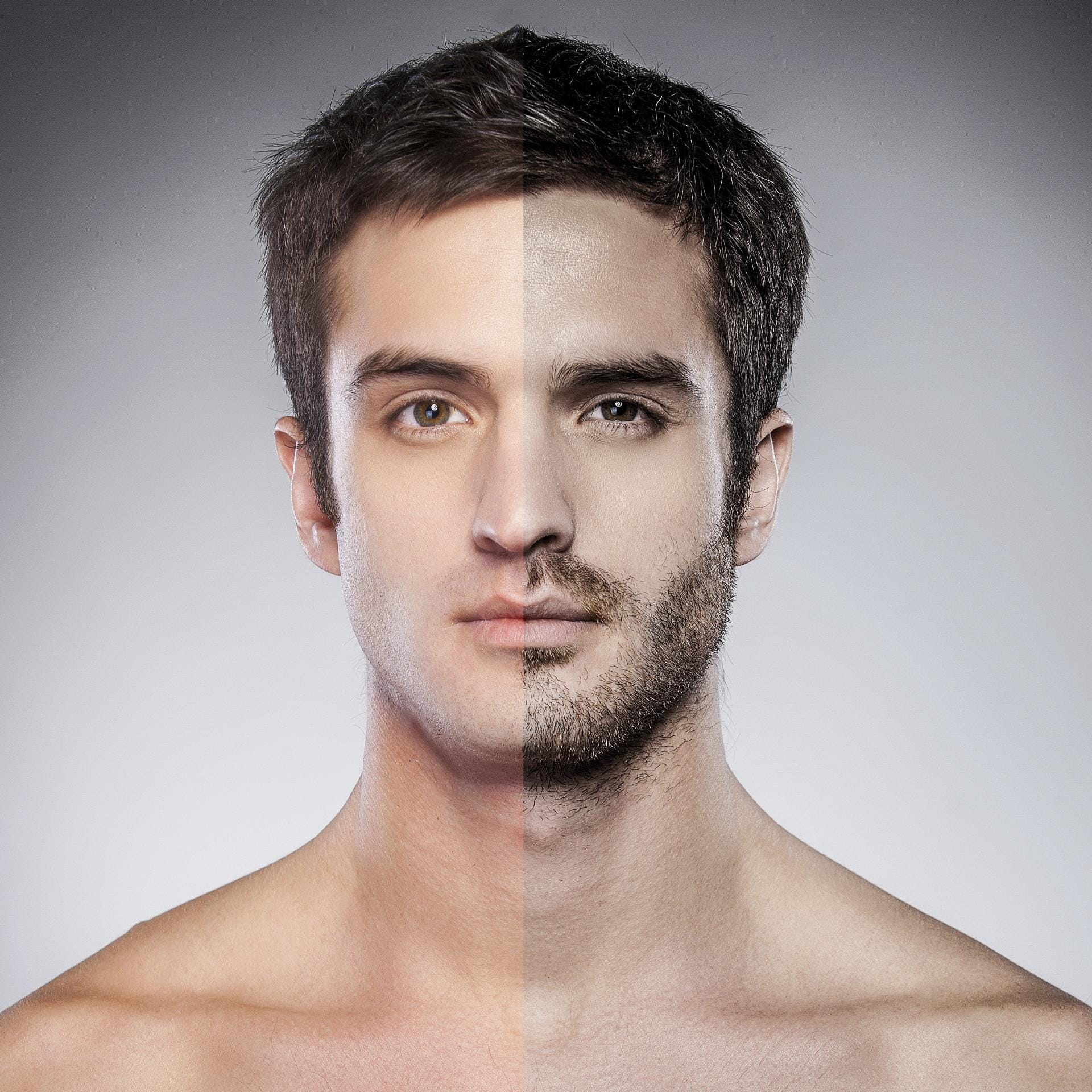 Bärtige Männer gelten laut einer Kieler Studie als sympathischer im Vergleich zu glatt rasierten.