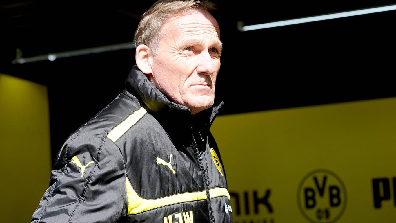 Als "Andenken" an die Pokal-Pleite gegen Dortmund will BVB-Boss Watzke (Bild) Hertha-Trainer Dardai eine Borussen-Uhr schicken.