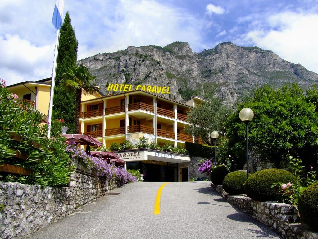 Urlaub im italienischen Paradies: Das beliebte "Hotel Caravel" am Gardasee wird bis heute von der Besitzerfamilie persönlich geführt.