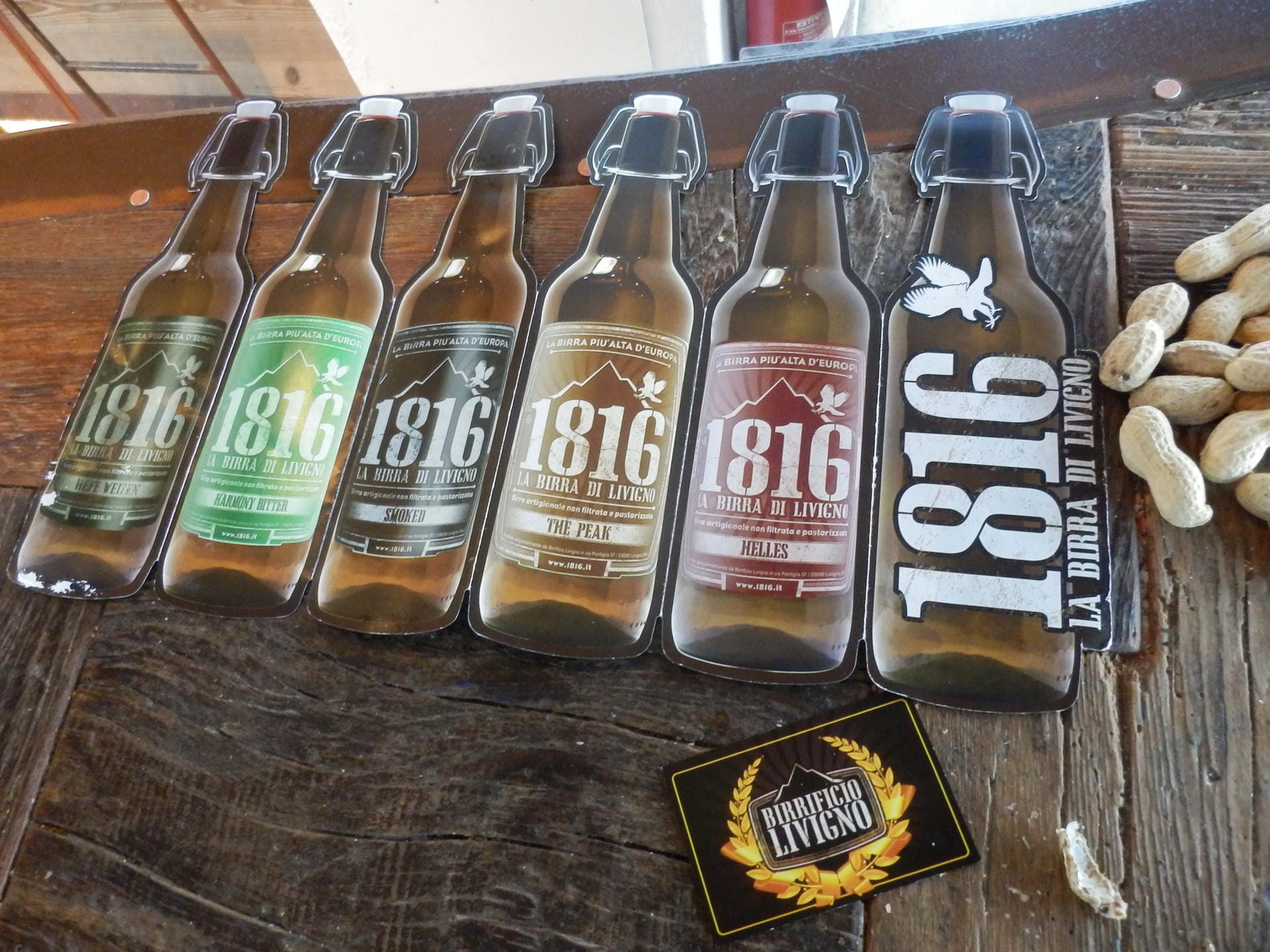 "1816": Der Name von Bier und Brauhaus steht in diesem Fall nicht für das Jahr der Gründung, sondern die Höhenmeter.