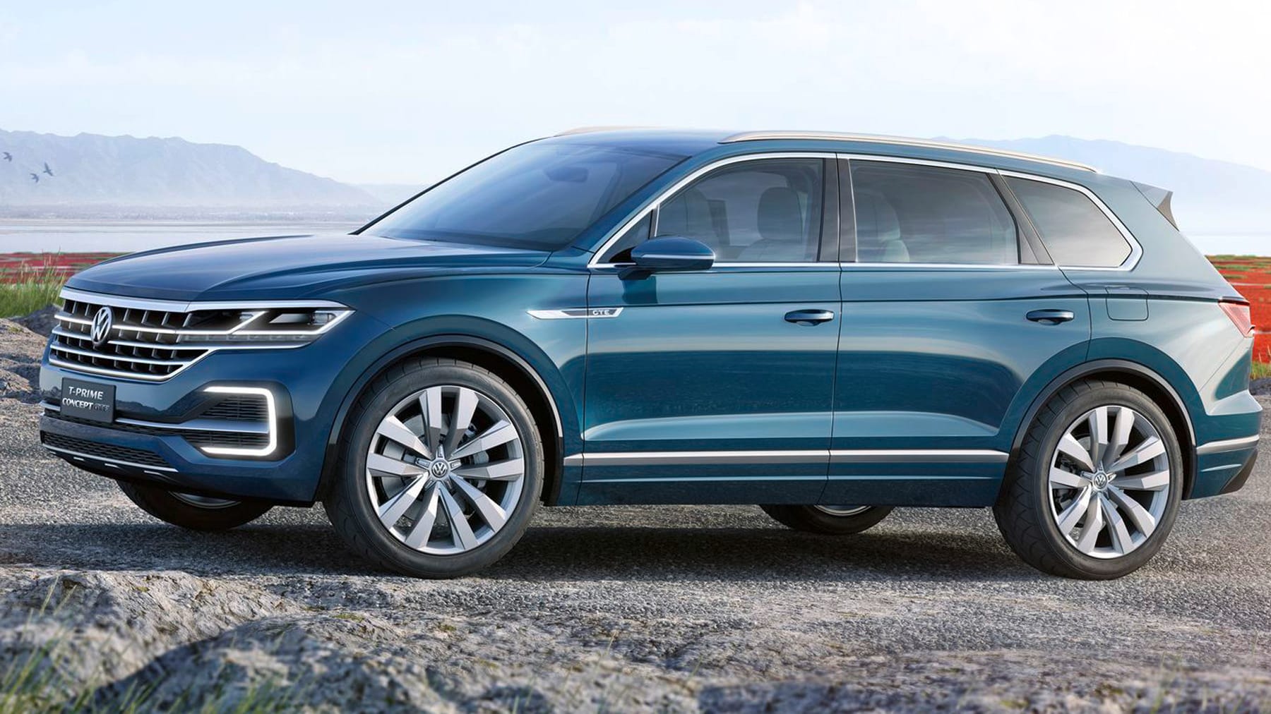 So könnte der neue VW Touareg aussehen.
